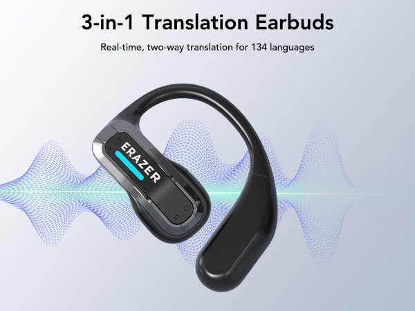 Usb C Earphone - ERAZER X8 Real Time Translation Headphones