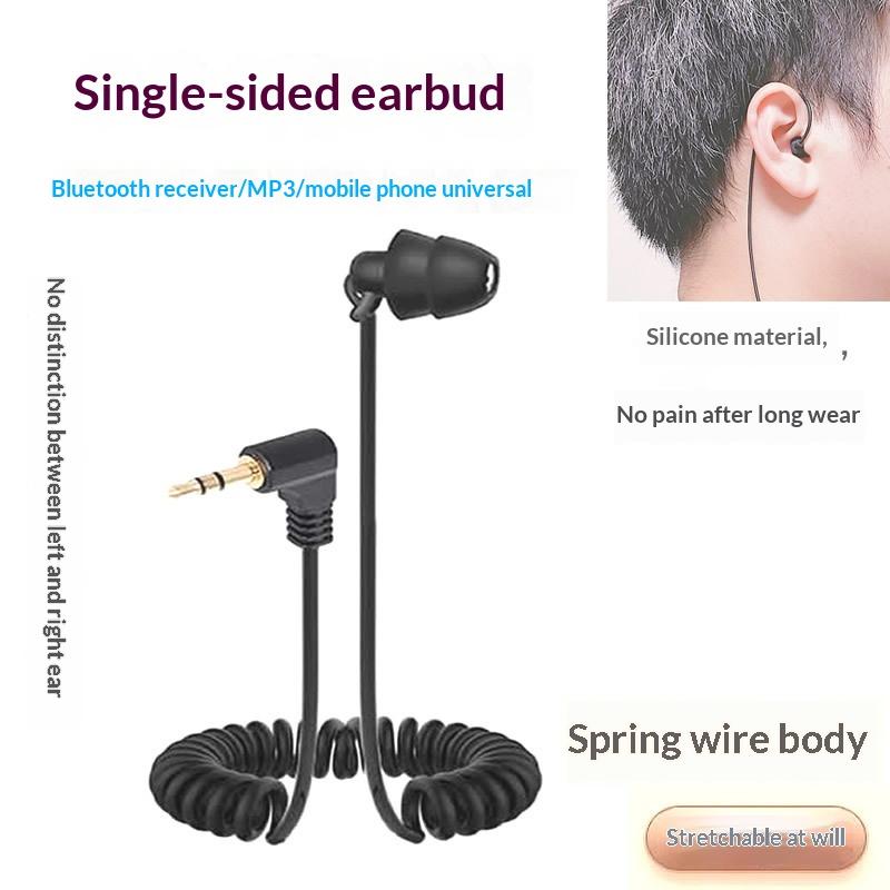 In Ear Single Side Earphone He - Noise Cancelling Headphone recension och pris
