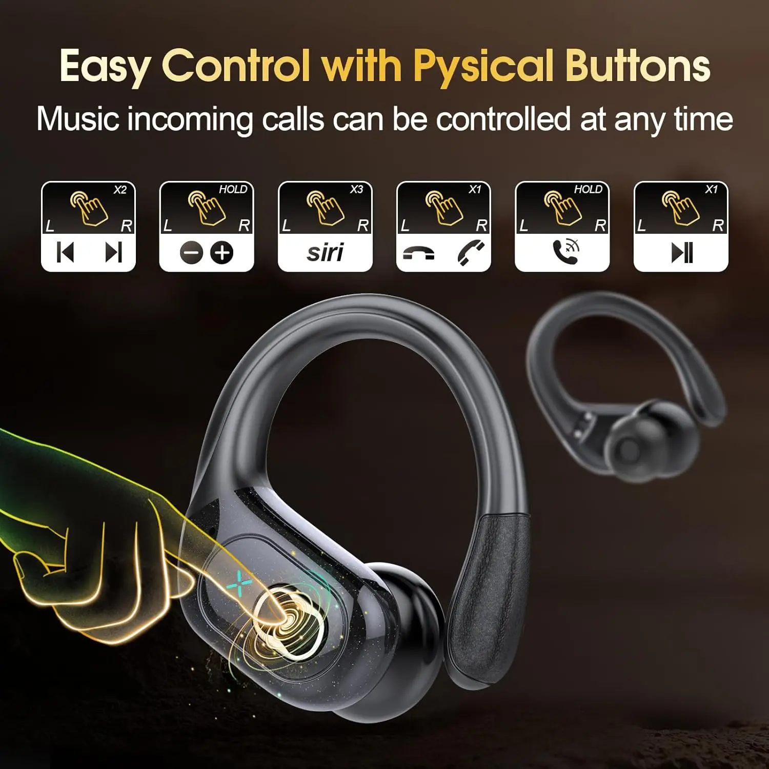 TWS Wireless Bluetooth 5.4 Ear - Wireless Earbuds Tws recension och pris