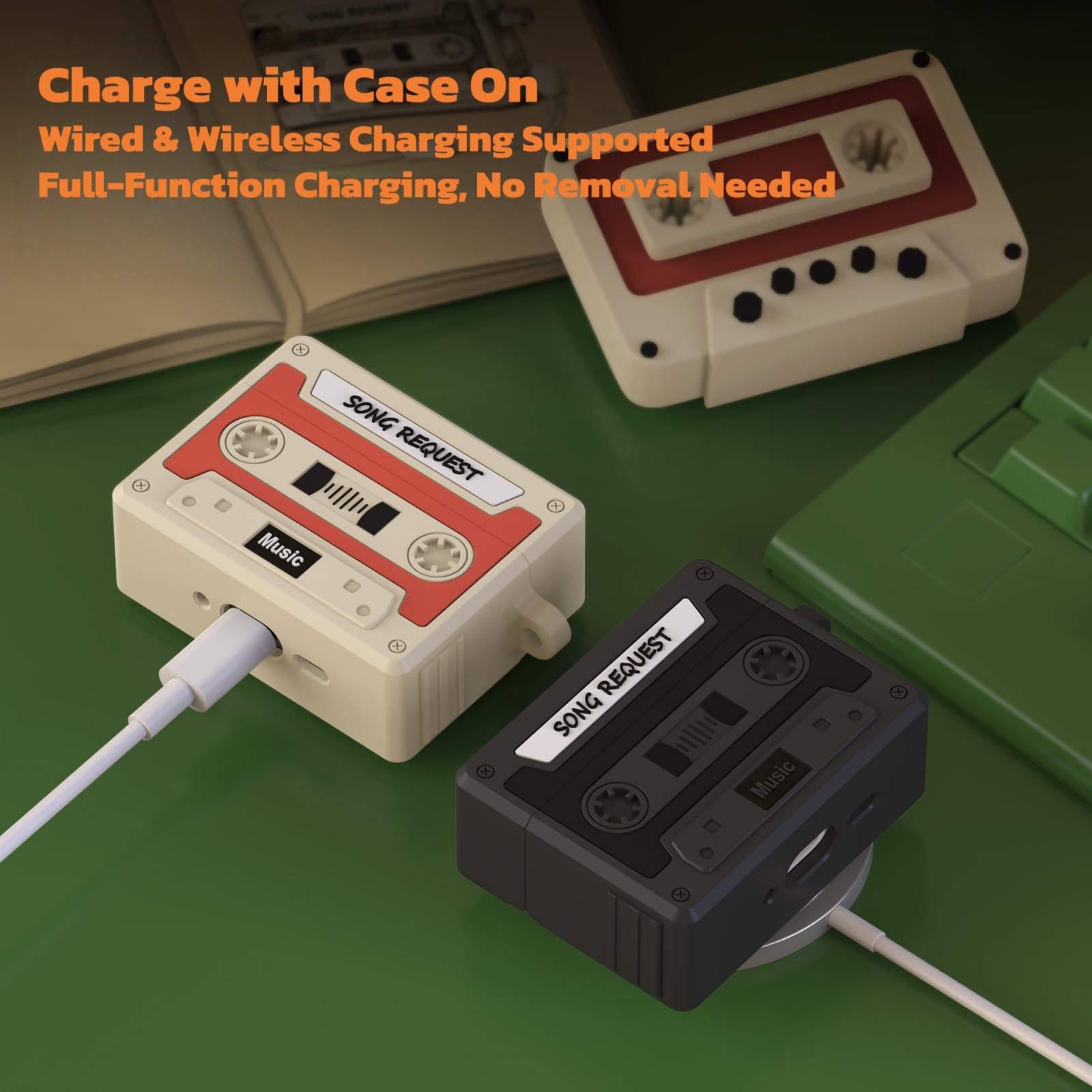 Retro Cassette Case For AirPod - Anker Speaker Soundcore Boom 2 recension och pris
