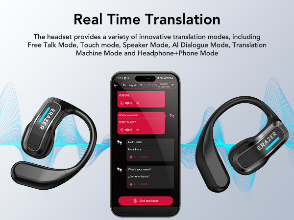 ERAZER X8 Real Time Translatio - Usb C Earphone recension och pris