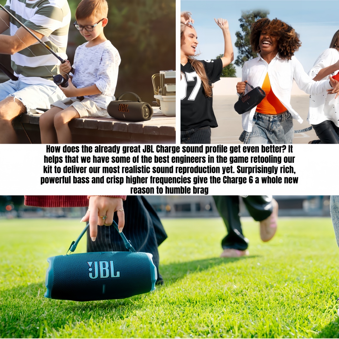 JBL Charge 6 Portable Bluetoot - Jbl Speaker Charge 5 recension och pris