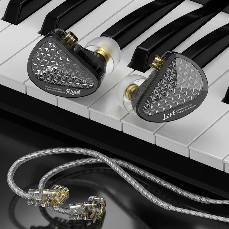 KZ AS16 Pro 16ba wired in-ear  - Noise Cancelling Headphone recension och pris