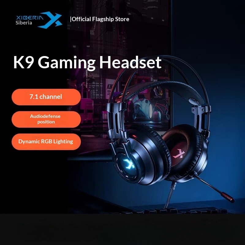 XIBERIA K9 Headphones 50mm Dia - Noise Cancelling Headphone recension och pris