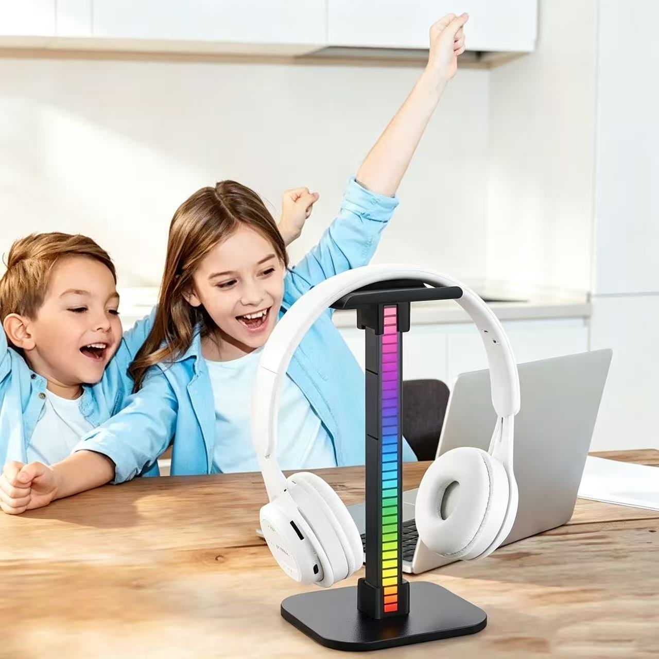 USB Gaming Headphone Stand RGB - Gaming Headset Rgb recension och pris