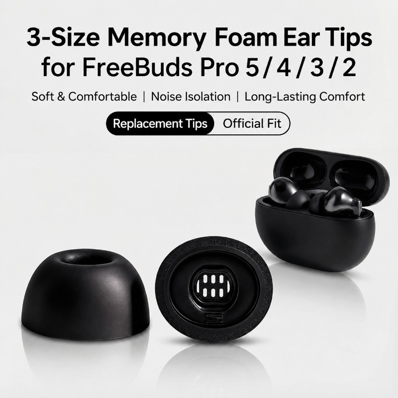 Three-layer Memory Foam Ear Ti - Earphone Foam Tip recension och pris
